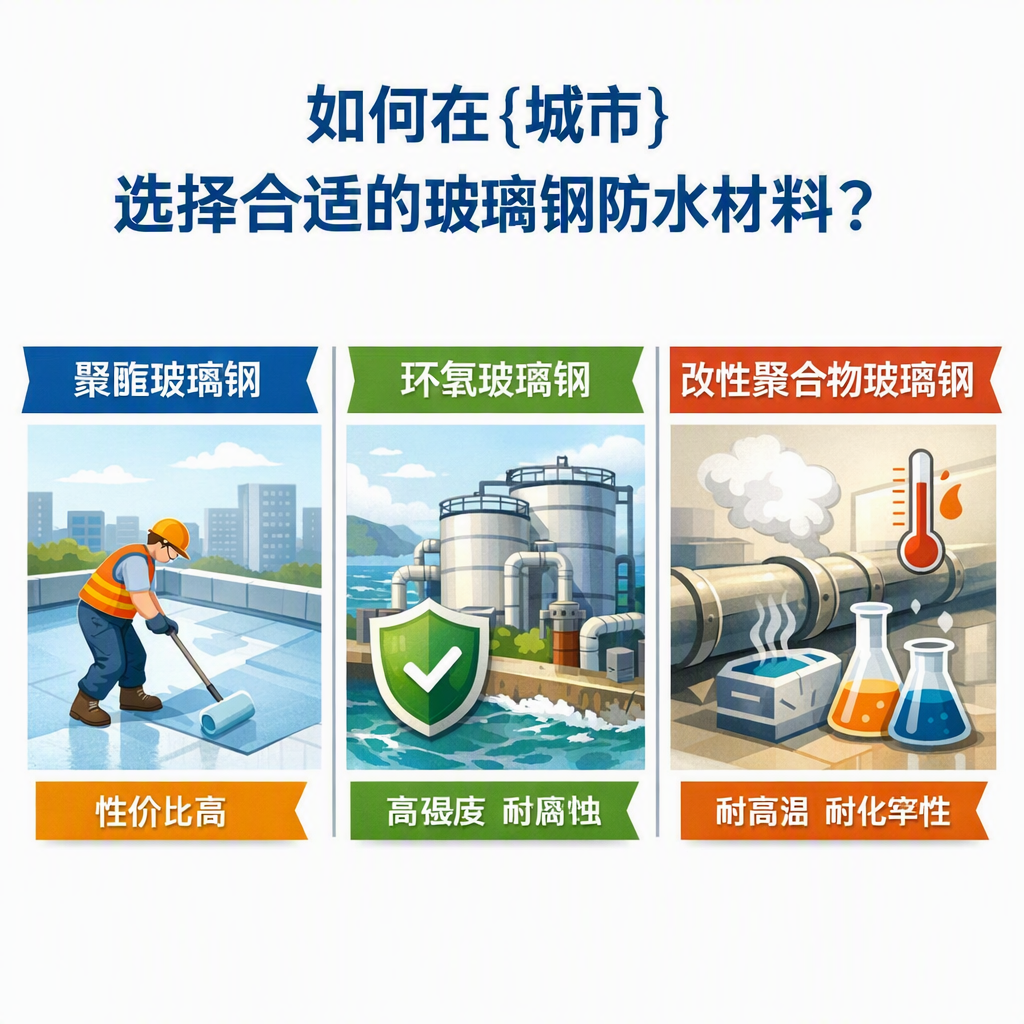 如何在贺州选择合适的玻璃钢防水材料？