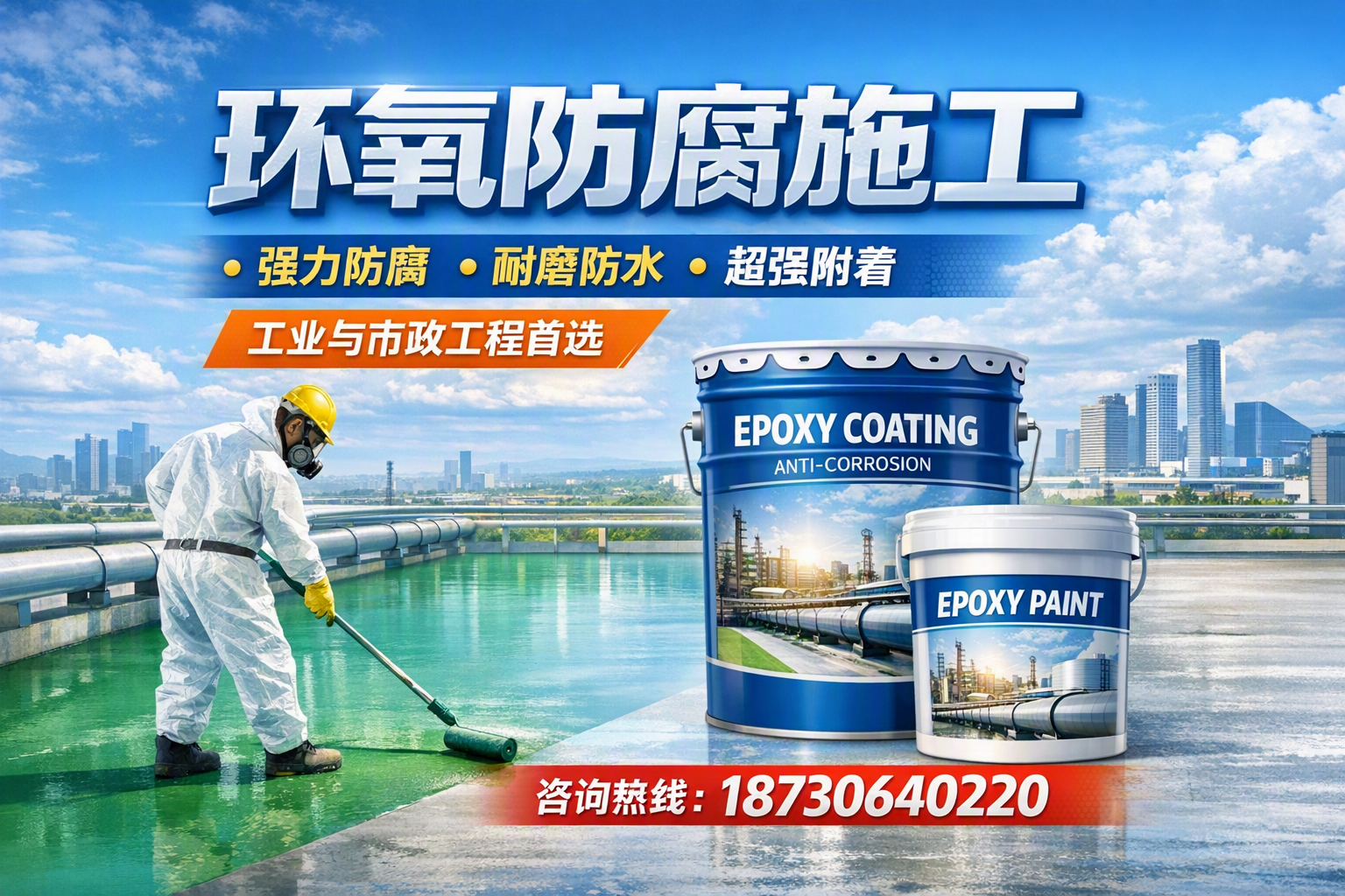在 贺州 进行环氧防腐施工的注意事项