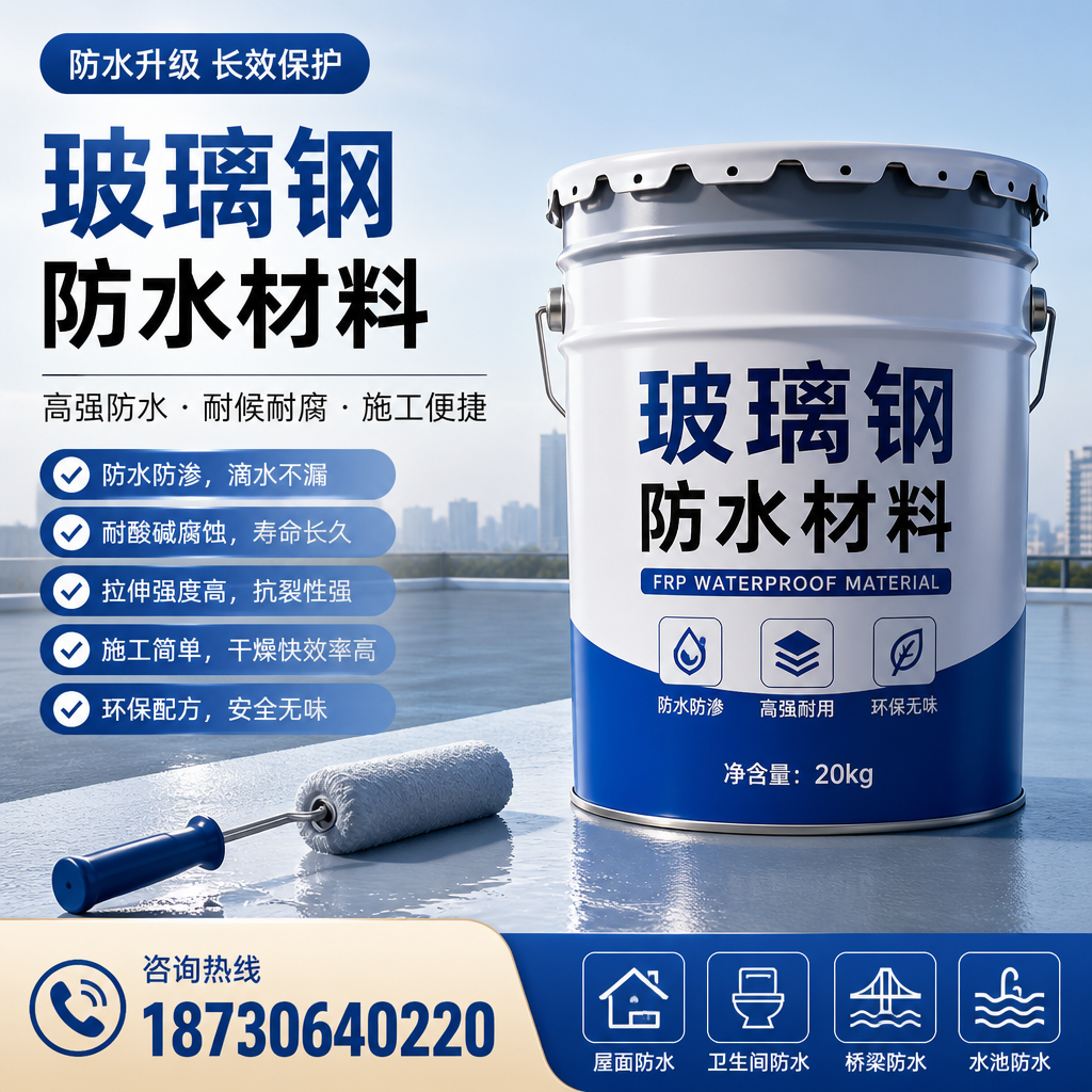 专家解析：玻璃钢防水材料的市场前景分析在 贺州