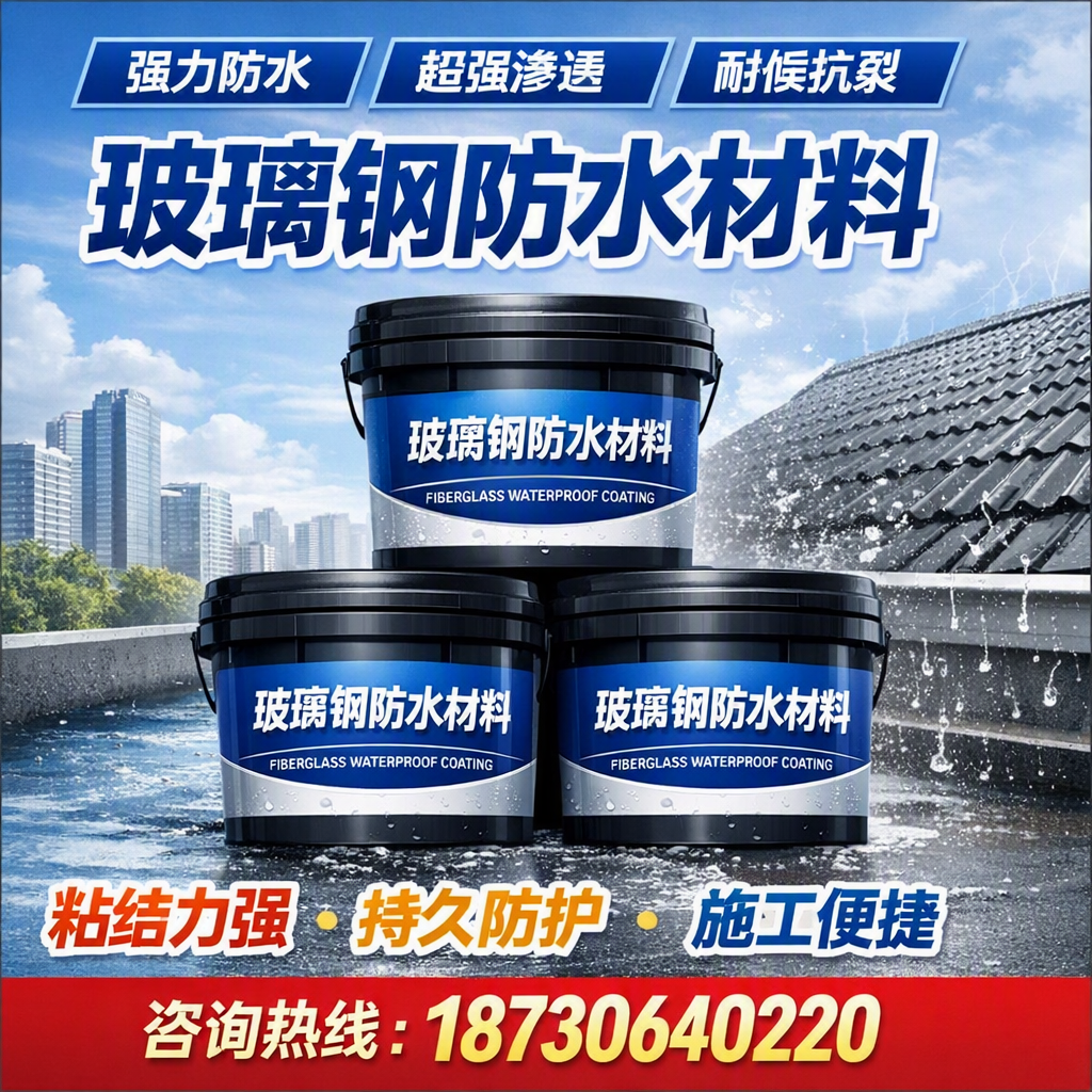 了解玻璃钢防水材料的市场趋势，贺州 企业不可不知