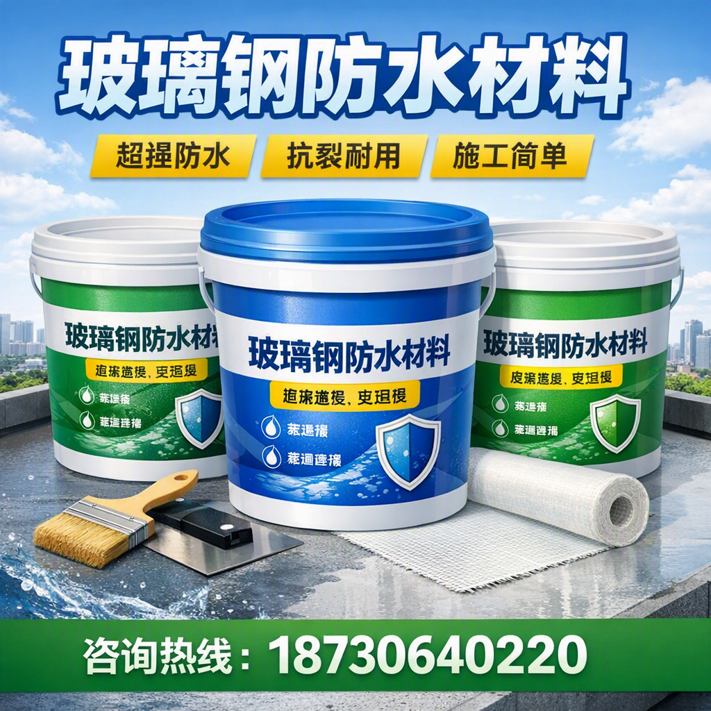 了解玻璃钢防水材料的市场趋势，贺州 企业不可不知